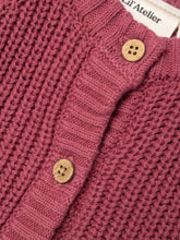 Lil 'Atelier - Emlen Langærmet Strik Cardigan - Dry Rose